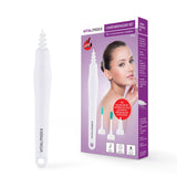 VITALmaxx Ohrenreiniger mit 3 Aufsätzen, extraweiche Silikonspitze für effiziente, sichere Reinigung des Gehörgangs.