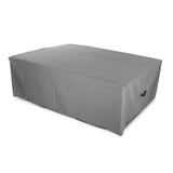 Hoberg Gartenmöbel-Abdeckung mit Kordelzug, wetterfest, UV-beständig, robust, mit praktischem Abperleffekt und Trage-Tasche.