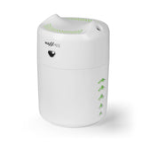 MAXXMEE Diffuser mit LED-Farbwechsel und Nachtlicht-Funktion, kompakt, weiß, für bis zu 400 ml Wasser, mit Hauchnebel und farbwechselndem Licht.