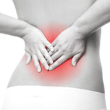 Schmerztherapie-Gerät Ultraschall - 24 Volt - weiß/türkis zur Linderung von Rückenschmerzen und Muskelverspannungen durch Ultraschallbehandlung.