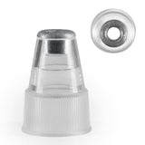 MAXXMEE Porenreiniger Professional Aufsatz mit Diamant-Mikrodermabrasion zur sanften Entfernung abgestorbener Hautzellen, weiß.