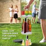 MAXXMEE Flaschenkühler Outdoor für bis zu 13 Flaschen grau, ideal zum kühlen von Bier und Getränken bei Gartenpartys und Grillen.