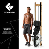 FitEngine Wasser-Rudergerät Smart mit realistischem Rudergefühl für effektives Full-Body-Workout im Home-Gym.