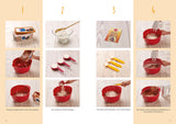 Kinderleichte Becherküche Set inkl. Messbecher-Set – einfache Kinder-Backrezepte mit Schritt-für-Schritt Anleitung und farbigen Messbechern.