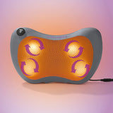 VITALmaxx Shiatsu-Massagekissen grau/anthrazit mit Knetmassage, ideal für Nacken und Schultern, automatische Abschaltung nach 15 Min.