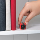 EASYmaxx Mini-Kamera 3,7V rot/schwarz, kompakt, mit 8GB Speicherkarte, Infrarot-LEDs für Nachtaufnahmen, vielseitig einsetzbar zuhause und unterwegs.