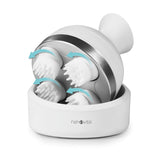 nah-vital elektrisches Kopfmassagegerät mit 4 Massageköpfen, 360° Rotation und praktischer Halterung für entspannende Kopfmassage