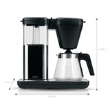 BEEM DIRECT-BREW Filterkaffeemaschine - Glas mit digitalem Touch-Display, 1,25 l Glaskanne und Aromaplus-Funktion für individuellen Kaffeegenuss.