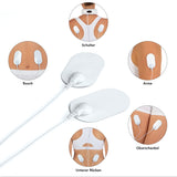 MAXXMEE Nacken-Massagegerät EMS mit 16 Intensitätsstufen, flexibel für Nacken, Schultern, Arme, Bauch, Rücken und Oberschenkel.