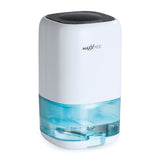 MAXXMEE Luftentfeuchter mit Peltier-Technik, weiß/schwarz, kompakt, 900 ml Wassertank, leise und effiziente Entfeuchtung bis 450 ml/Tag.