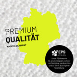 LUMALAND Sitzsack Drops (300 L) mit hochwertigen EPS-Perlenfüllung, robust, leicht, für In- & Outdoor, made in Germany, Türkis.