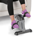 VITALmaxx Mini-Trainer mit Metallschwungrad grau/schwarz, trainiert Arm- & Beinmuskulatur, mit Trainingscomputer und Widerstandsregulierung.