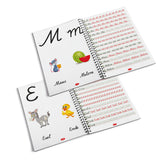 Schreibpilot Heft Schreibschrift - Schulausgangsschrift - Übungsheft mit Buchstaben und Wörtern auf DIN-A4 für Kinder.