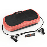 syltfit Vibrationstrainer Kompakt - 4-tlg. - koralle, mit Fernbedienung, rutschfestem Stand und Expanderbändern von Beatrice Egli.