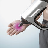 MAXXMEE Intensiv-Massagegerät - 3 Geschwindigkeitsstufen, ergonomisch, schwarz/silber, lindert Verspannungen und Schmerzen.