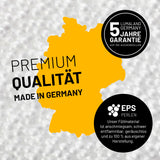 LUMALAND XXL Microvelours Sitzsack 380L braun mit hochwertiger Füllung, made in Germany, wasserfest, 5 Jahre Garantie, perfekt zum Entspannen.