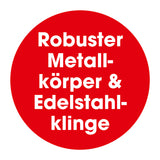 GOURMETmaxx Allesschneider - Silber mit robustem Metallkörper und scharfer Edelstahlklinge für präzises Schneiden.