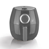 Kochwerk Heißluft-Fritteuse - 4l Fassungsvermögen, grau, fettarme Zubereitung, 30-Minuten-Timer, XL-Frittierkorb, vielseitig einsetzbar.