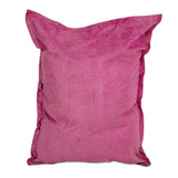 LUMALAND XXL Microvelours Sitzsack - 380L, 140x180 cm, pink, wasserfest, abziehbarer Bezug, Indoor & Outdoor, bequem und stylish.