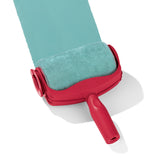 EASYmaxx Streichset Paint Maxx Pro 5-tlg. roter Farbroller mit Mikrofaserpad für gleichmäßiges Auftragen ohne Abkleben.