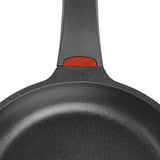 N8WERK 8-teiliges Aluguss-Topf- und Pfannen-Set mit Heat Indicator, Antihaftbeschichtung, für alle Herdarten geeignet, Midnight Edition.