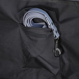 FLUFFINO® Kofferraumschutz für Hund inkl. Seiten- & Ladekantenschutz in dunkelgrau mit praktischem Aufbewahrungsfach.