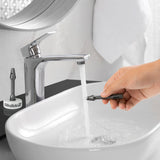 Silkslide Pro Nasenhaartrimmer - Nasierer inkl. Keramikständer zum einfachen Reinigen unter fließendem Wasser.