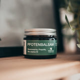 FLUFFINO® Pfotenbalsam - 50 ml natürlicher Pfotenschutz mit Bienenwachs, Propolis und Bio-Jojobaöl für Hunde.