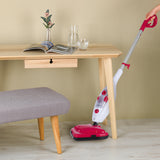 MAXXMEE Bodentuch - 2er-Set - weiß für Dampfbesen, ideal für Fliesen, Laminat, PVC und versiegelte Holzböden, waschbar bis 40 °C.