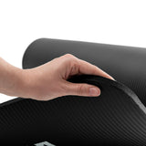 #DoYourFitness Fitnessmatte schwarz 183x61x0,8 cm, rutschfest, robust, leicht mit Tragegurt, ideal für Yoga und Gymnastik.