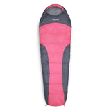 Where Tomorrow Camping Schlafsack Classic Mumienschlafsack in Pink, 230x80x55 cm, wasserabweisend und atmungsaktiv.