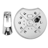 BEEM ABTROPFSCHALE & DISPENSER aus Edelstahl, abnehmbar und hygienisch für sicheren Samowar-Schutz und einfache Reinigung.