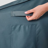 LUMALAND Gartenmöbelabdeckung Grill Abdeckhaube 165 x 63 x 125 Grün/Grau mit stabilem Tragegriff aus wetterfestem Oxford 600D Gewebe.