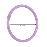 MAXXMEE Hula Hoop Reifen für die Arme - 2er-Set - 33 cm, lila Mini Reifen für Arm- und Nackentraining, formstabil mit Schaumstoff.