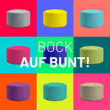 LUMALAND Sitzsack Pouf (50 L) in Pink, multifunktional, langlebig, leicht transportierbar, für In- & Outdoor, mit hochwertiger EPS-Füllung.