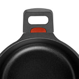 N8WERK Aluguss-Kochtopf 20 cm mit Heat Indicator und Ilag-Ultimate-Beschichtung, geeignet für alle Herdarten inklusive Induktion.