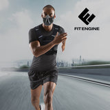 FitEngine Laufweste mit Handytasche, verstellbar, reflektierend, mit Touch-Folie für Handybedienung beim In- und Outdoor-Workout.
