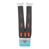 CLEANmaxx Hemdenbügler PRO mit Hosenaufsatz in Blau zeigt automatisches Trocknen & Bügeln dank Heißluft-Technologie.