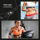 FitEngine Herzfrequenzmesser mit Bluetooth, abnehmbarem Pulsmesser und verstellbarem Textil-Erweiterungsgürtel bis 90 cm.