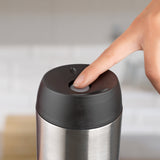 BEEM COFFEE2GO Thermobecher 400 ml mit auslaufsicherem Verschluss, ideal für heißen oder kalten Genuss unterwegs bis zu 3 Stunden.
