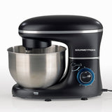 GOURMETmaxx Küchenmaschine in Schwarz mit 6 Geschwindigkeitsstufen, Turbofunktion und 5 Liter Edelstahlschüssel.