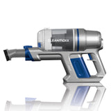 CLEANmaxx Akku-Zyklon-Staubsauger 22,2V mit beutelloser Zyklon-Technologie und handlichem Design für effektive Reinigung.