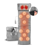 nah-vital Massagematte mit 3-stufiger Wärmefunktion und 9 Massagemotoren, inklusive abnehmbarem Shiatsu-Massagekissen