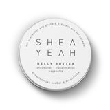 SHEA YEAH Body Butter Belly Butter 90 g, wasserfreie vegane Naturkosmetik mit Sheabutter aus Ghana und Kräutern aus der Schweiz.