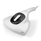 N8WERK Milbensauger in der Moonlight Edition mit HEPA 11-Filter und UV-C-Licht zur hygienischen Reinigung von Matratzen und Bettwäsche.