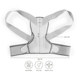nah-vital® Rückenkorrektor mit Gelpad und Stützstäben Größe L/XL, verstellbar, waschbar, für individuelle Rückenstütze bei Sport und Alltag.