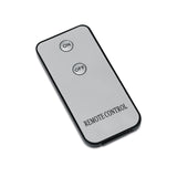 Fernbedienung für FC Schalke 04 LED-Dekosäule Rost-Optik mit Leuchtkugel - 84 cm - braun zur Steuerung der Lichtmodi.