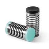 MAXXMEE Mini Gesichtsepilierer inkl. Aufbewahrungsbox in schwarz/türkis für effiziente Haarentfernung im Gesicht.