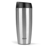 BEEM COFFEE2GO Thermobecher 400 ml auslaufsicher, hält Getränke bis zu 3h heiß oder kalt, ideal für unterwegs und nachhaltigen Genuss.