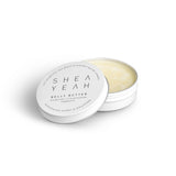 SHEA YEAH Body Butter Belly Butter – vegane, wasserfreie Naturkosmetik ohne Duftstoffe, Emulgatoren, Konservierungsstoffe & Mineralöle, 90 g.